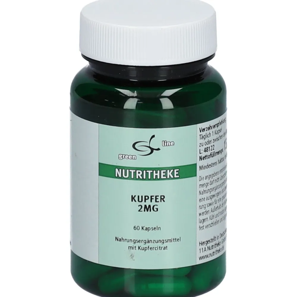 NUTRITHEKE Kupfer 2 mg|green line Online