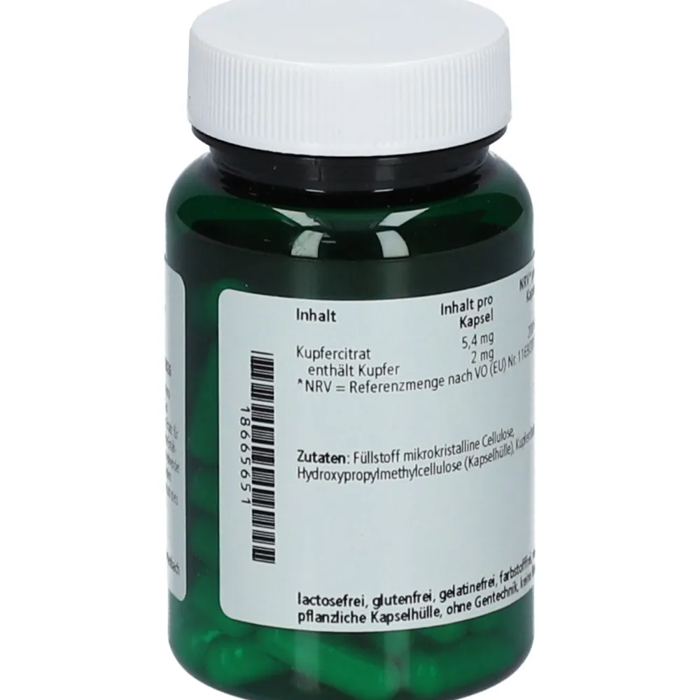 NUTRITHEKE Kupfer 2 mg|green line Online