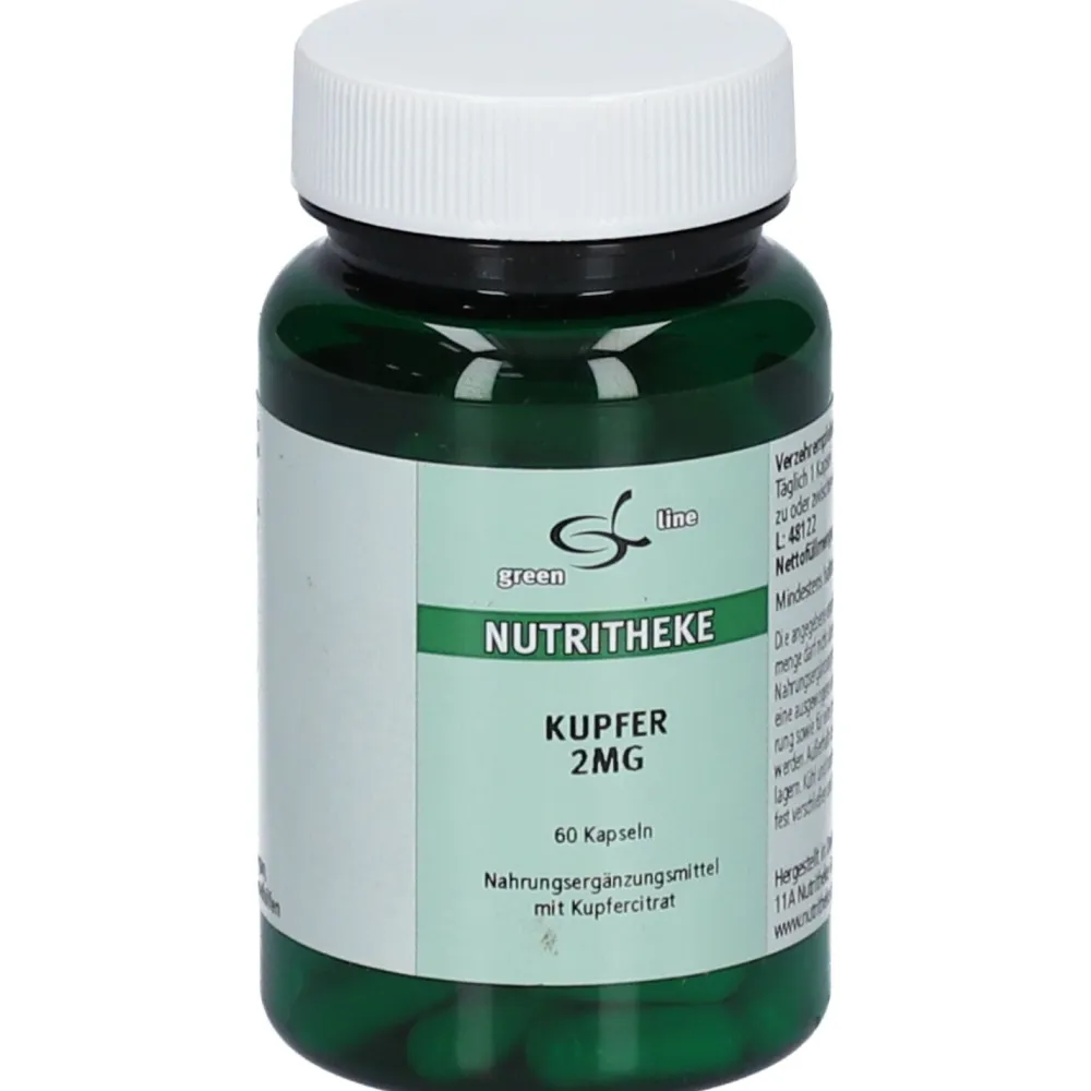 NUTRITHEKE Kupfer 2 mg|green line Online