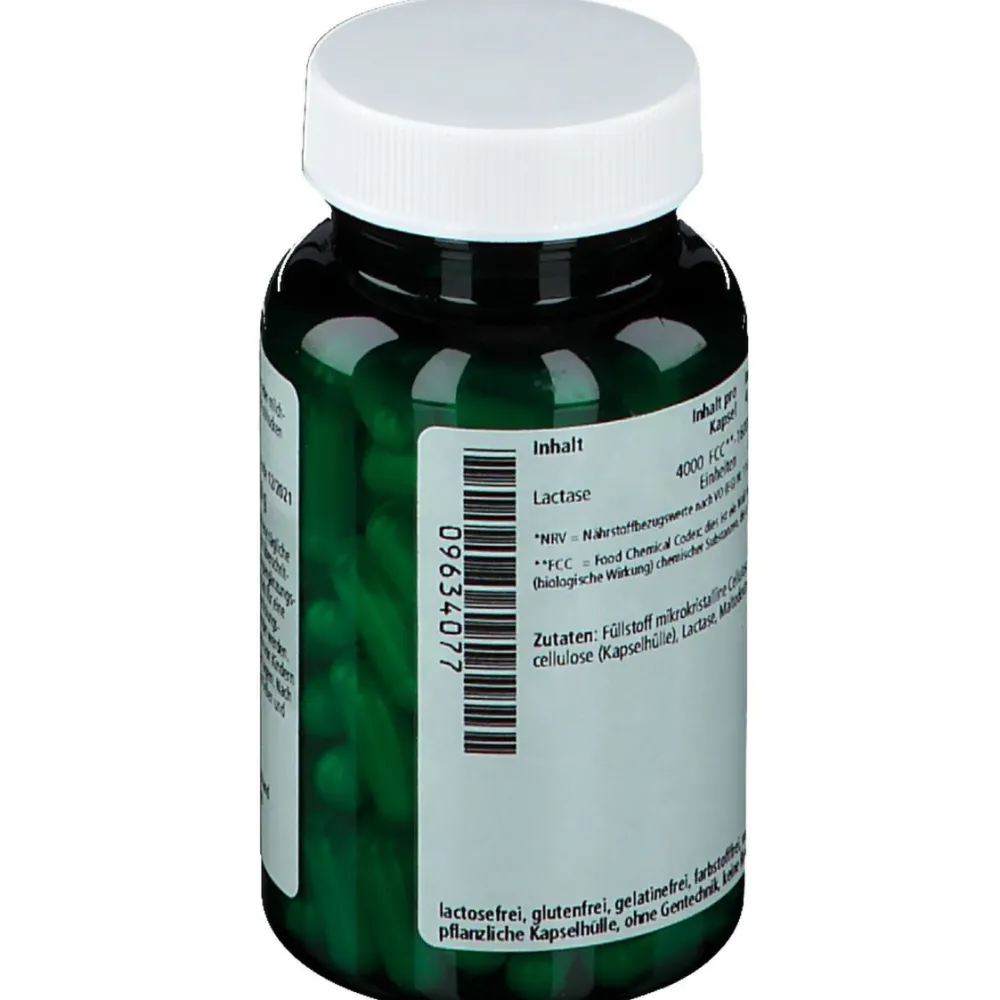 green line NUTRITHEKE Laktase 4000 FCC Enzym> New