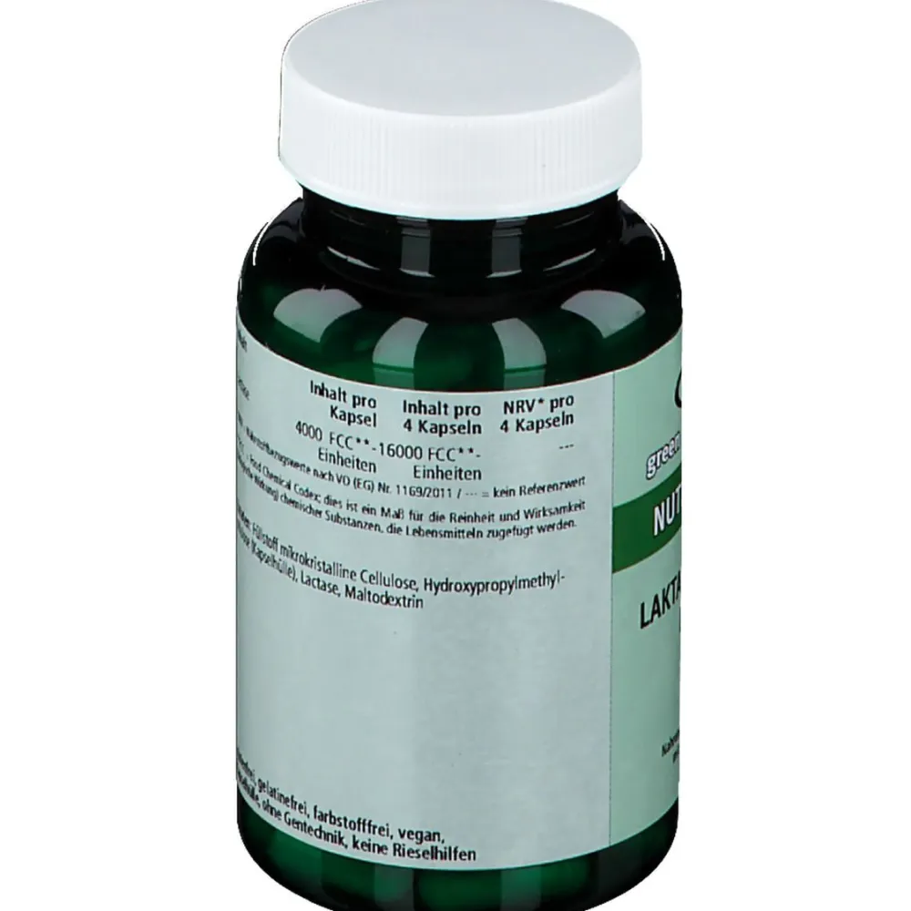 green line NUTRITHEKE Laktase 4000 FCC Enzym> New