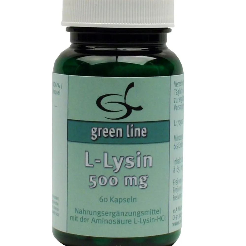 NUTRITHEKE L-Lysin 500 mg>green line