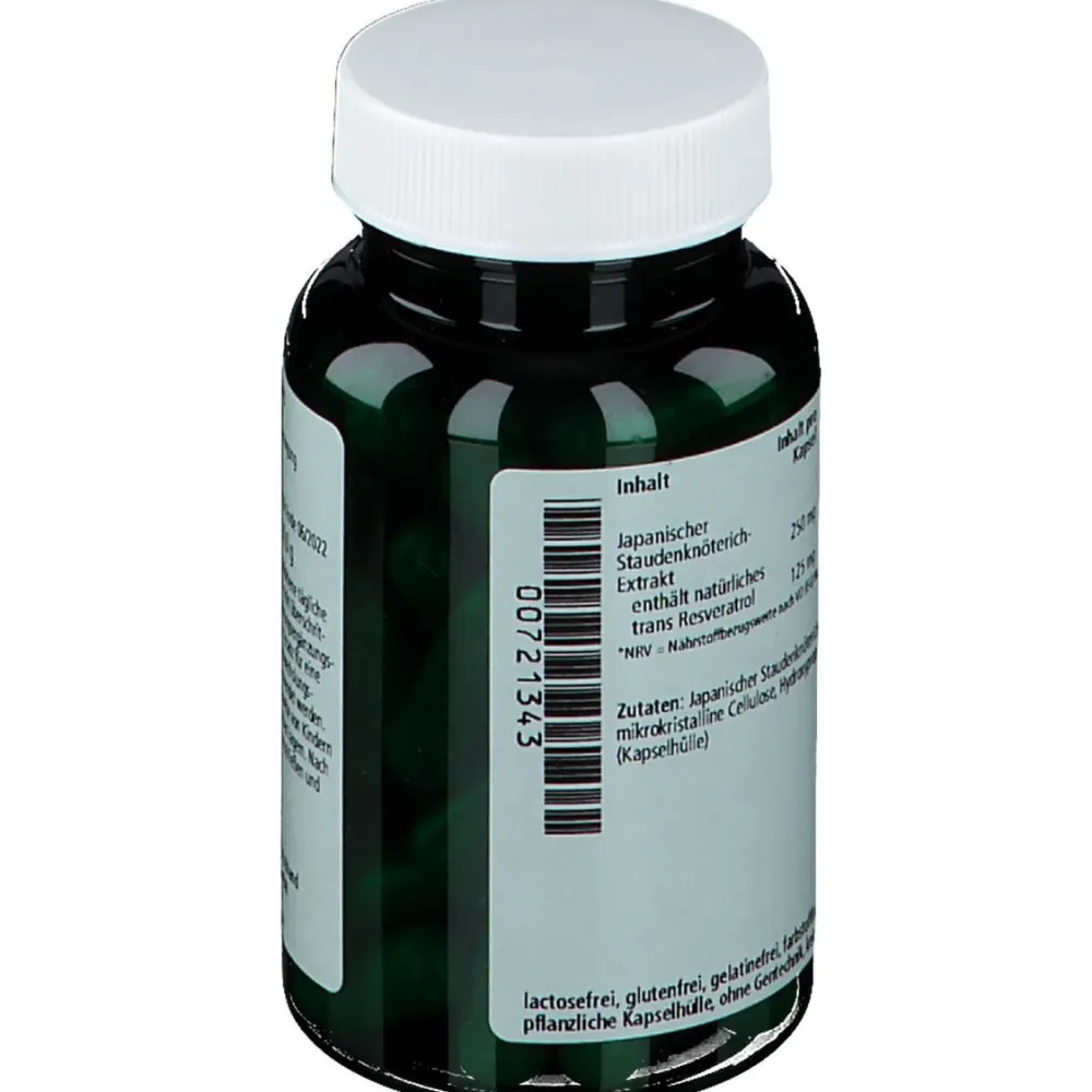 green line NUTRITHEKE Resveratrol 127| New