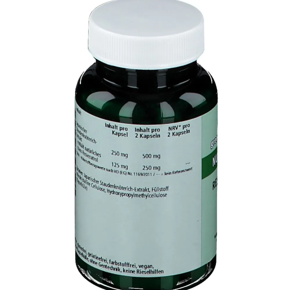 green line NUTRITHEKE Resveratrol 127| New