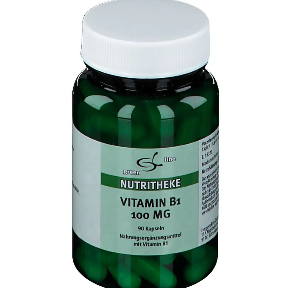NUTRITHEKE Vitamin B1 100 mg|green line New