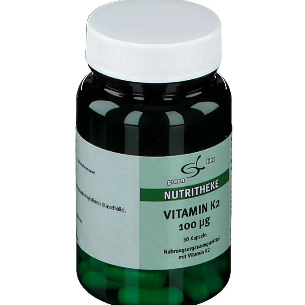 green line NUTRITHEKE Vitamin K2 100 µg| Clearance