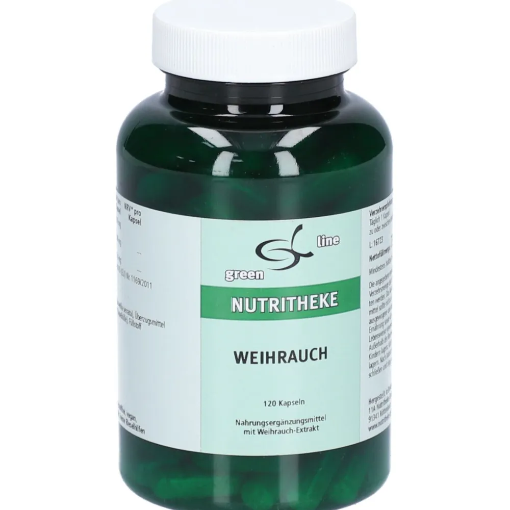 green line NUTRITHEKE Weihrauch Kapseln| Clearance