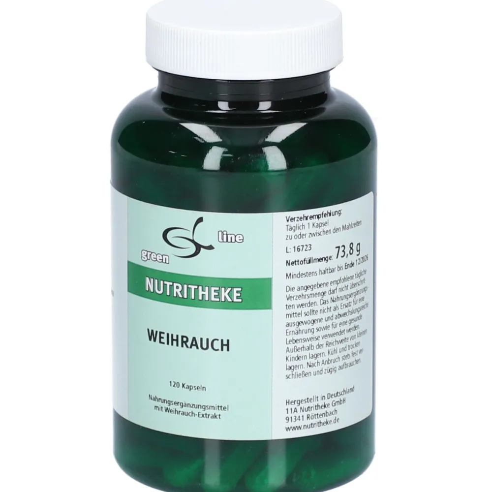 green line NUTRITHEKE Weihrauch Kapseln| Clearance