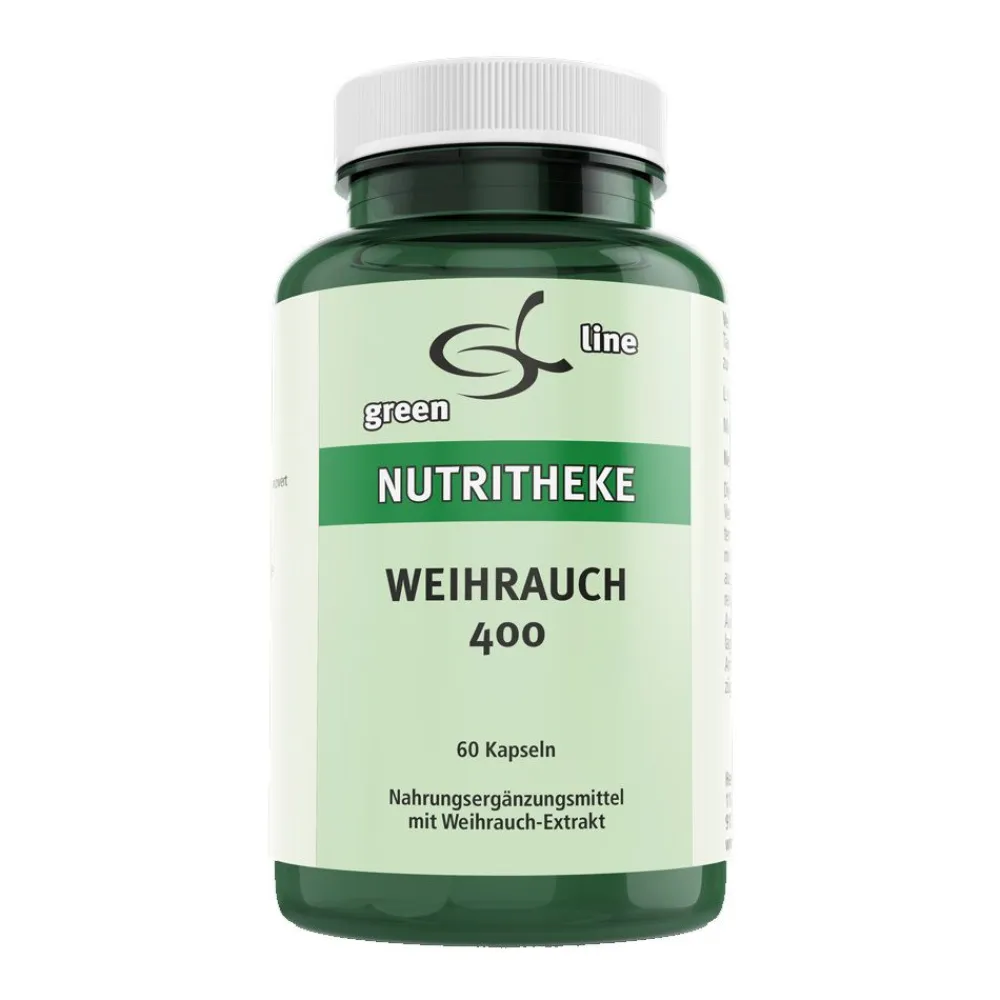 green line NUTRITHEKE Weihrauch 400 Kapseln| Hot