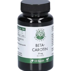 GREEN NATURALS Beta-Carotin 30 mg, 50.000 IE> Clearance