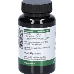 GREEN NATURALS Beta-Carotin 30 mg, 50.000 IE> Clearance