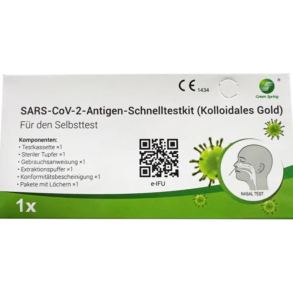 Green Spring COVID-19 Antigen Laientest (50 Stück)| Sale