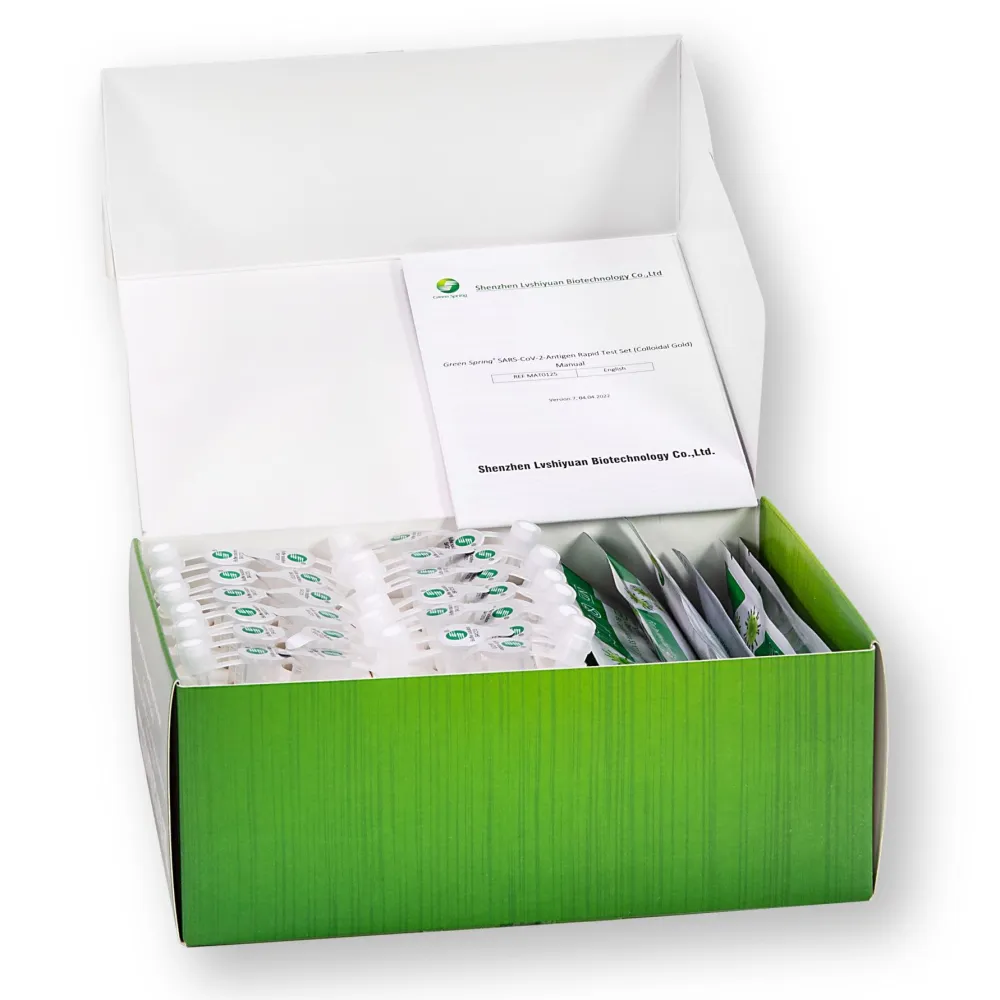 Green Spring Profi-Schnelltest | GRATIS parahealth Corona Tests| Hot