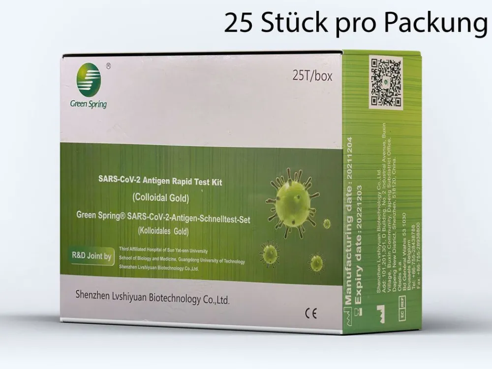 Green Spring SARS-CoV-2 Antigen Schnelltest| New