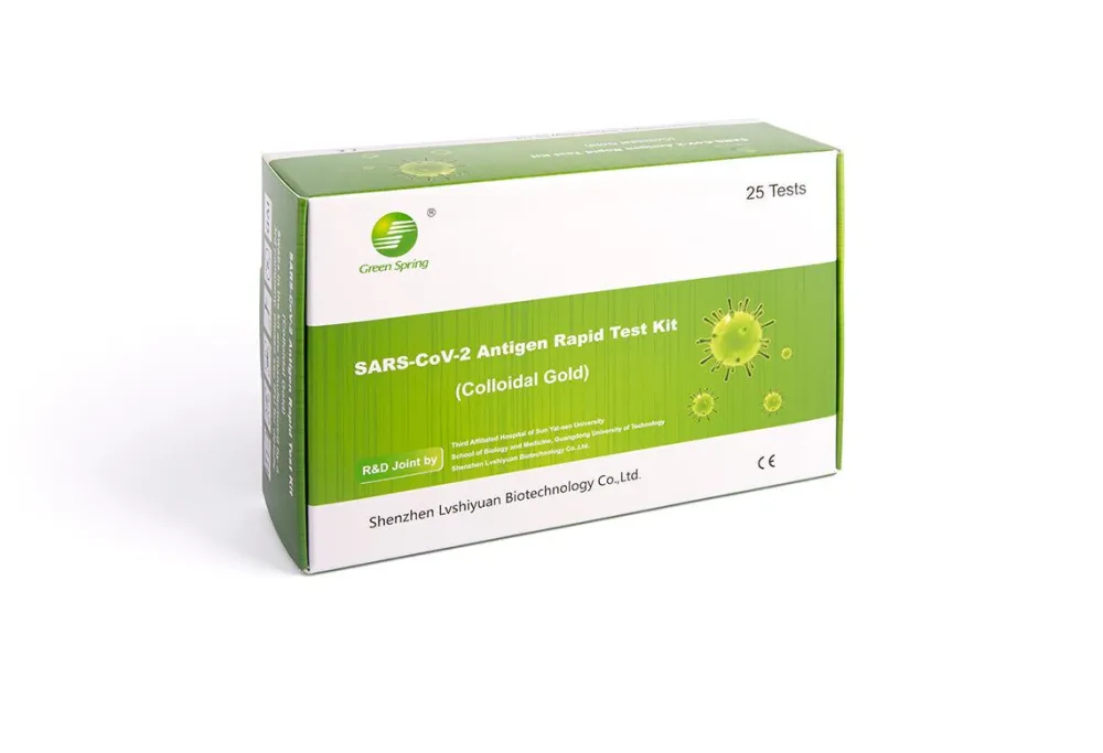Green Spring® SARS-CoV-2 Antigen Rapid Test Kit Schnelltest 4in1| Clearance