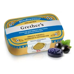 Grethers Blackcurrant Silber zuckerfreie Pastillen> Outlet