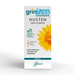 GrinTuss Erwachsene Hustensaft – bei trockenem Husten| Clearance