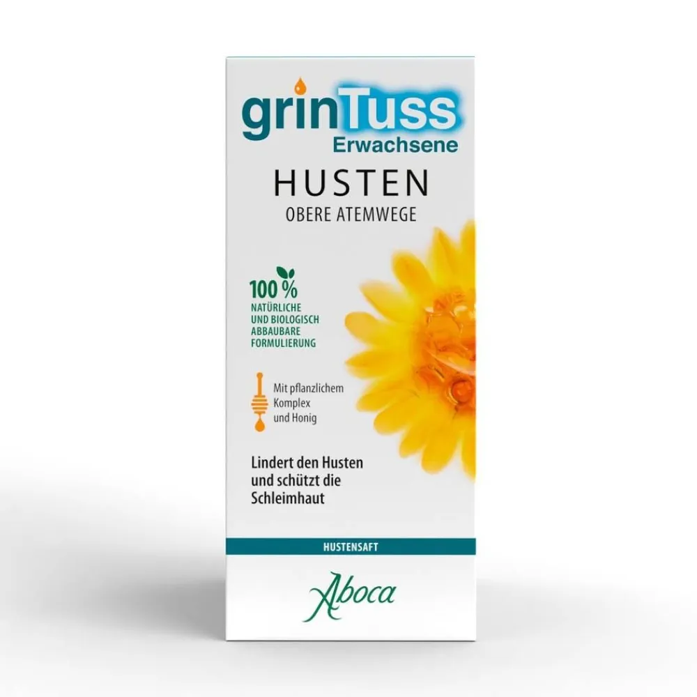 GrinTuss Erwachsene Hustensaft – bei trockenem Husten| Clearance