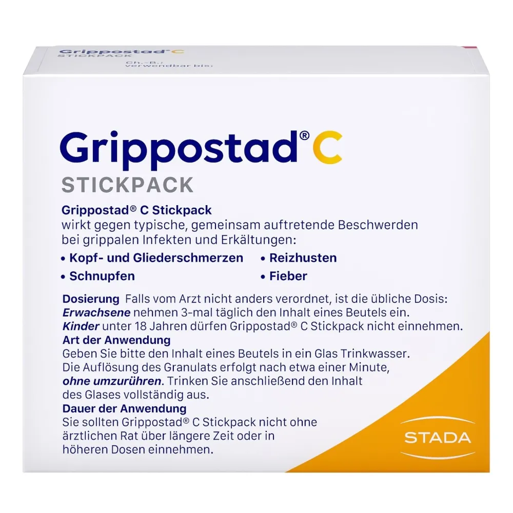 C® Stickpacks bei Erkältung und grippalen Infekten>Grippostad Outlet