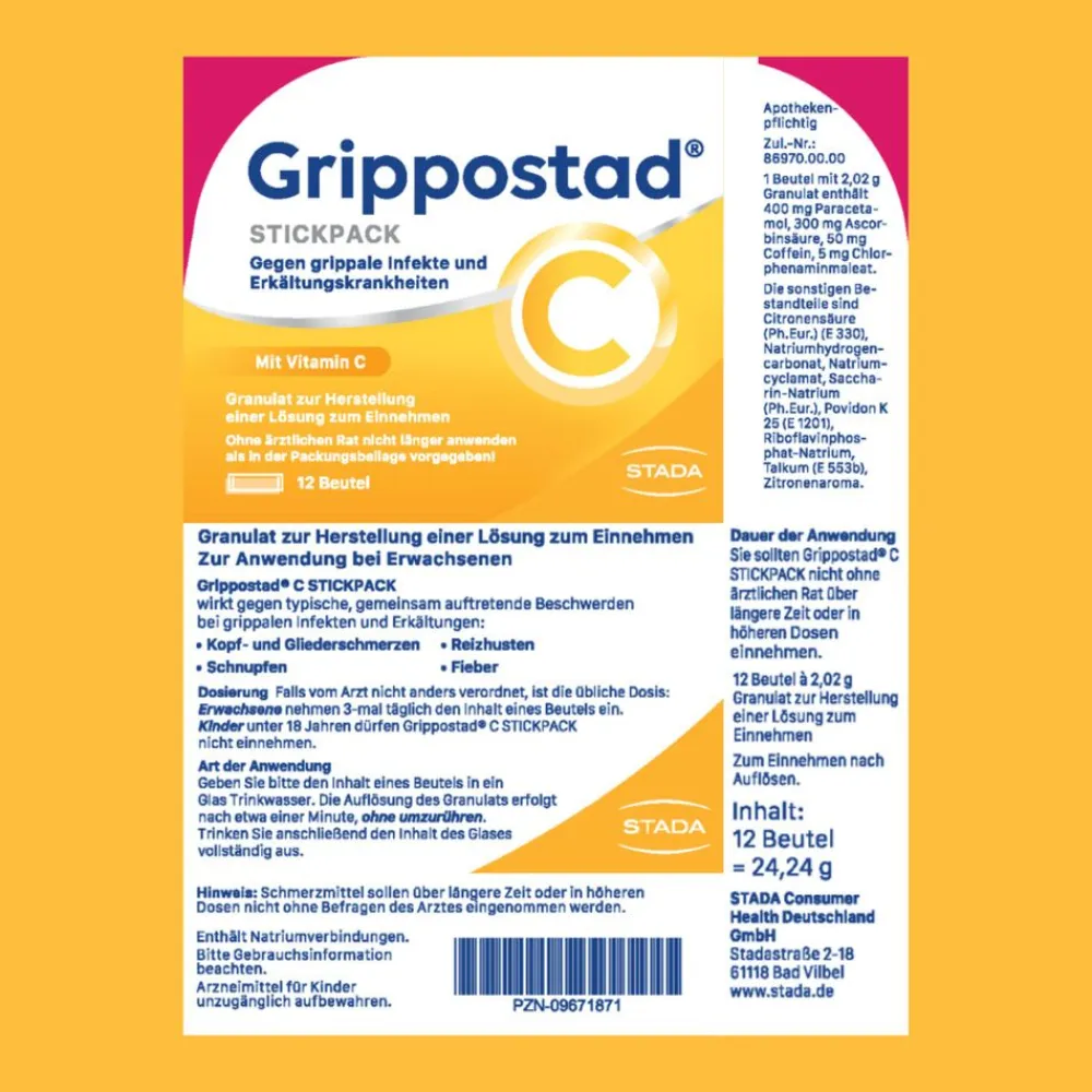 C® Stickpacks bei Erkältung und grippalen Infekten>Grippostad Outlet