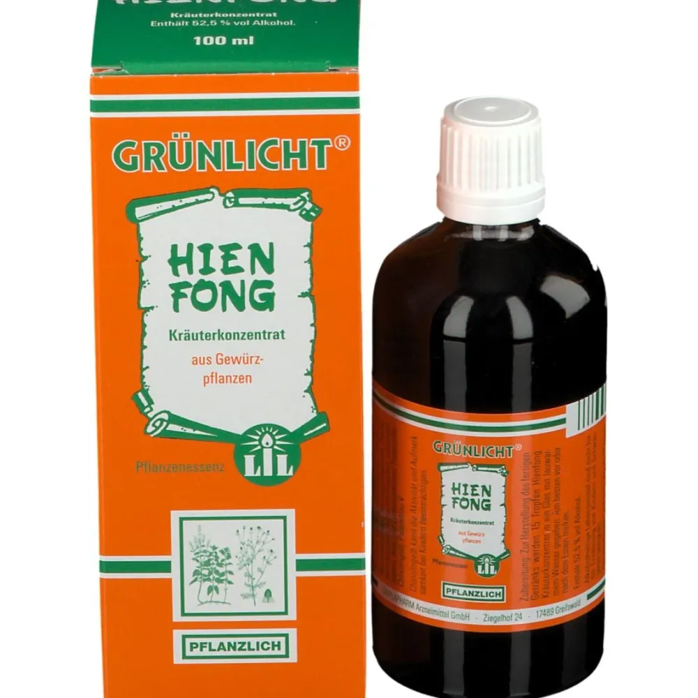 Grünlicht® Hienfong Kräuterkonzentrat Tropfen> Hot