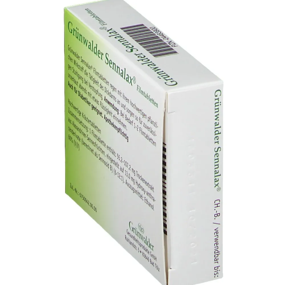 Grünwalder Sennalax Filmtabletten| Outlet