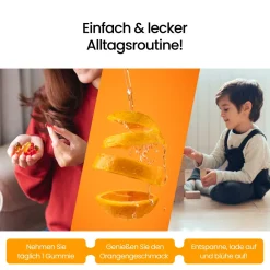 Gummily® Kinder Eisen & Vitamin C Gummibärchen - LABORGEPRÜFT - 2 Monatsvorrat> New