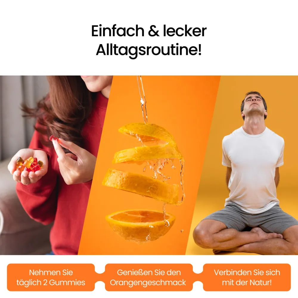Gummily® Safran Extrakt Gummibärchen - LABORGEPRÜFT|