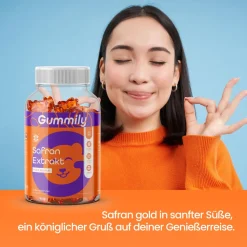 Gummily® Safran Extrakt Gummibärchen - LABORGEPRÜFT|
