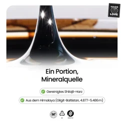 Gummily® Shilajit Harz - LABORGEPRÜFT - Original Himalayan Shilajit - 85+ Fulvinsäure & Huminsäuren> Discount