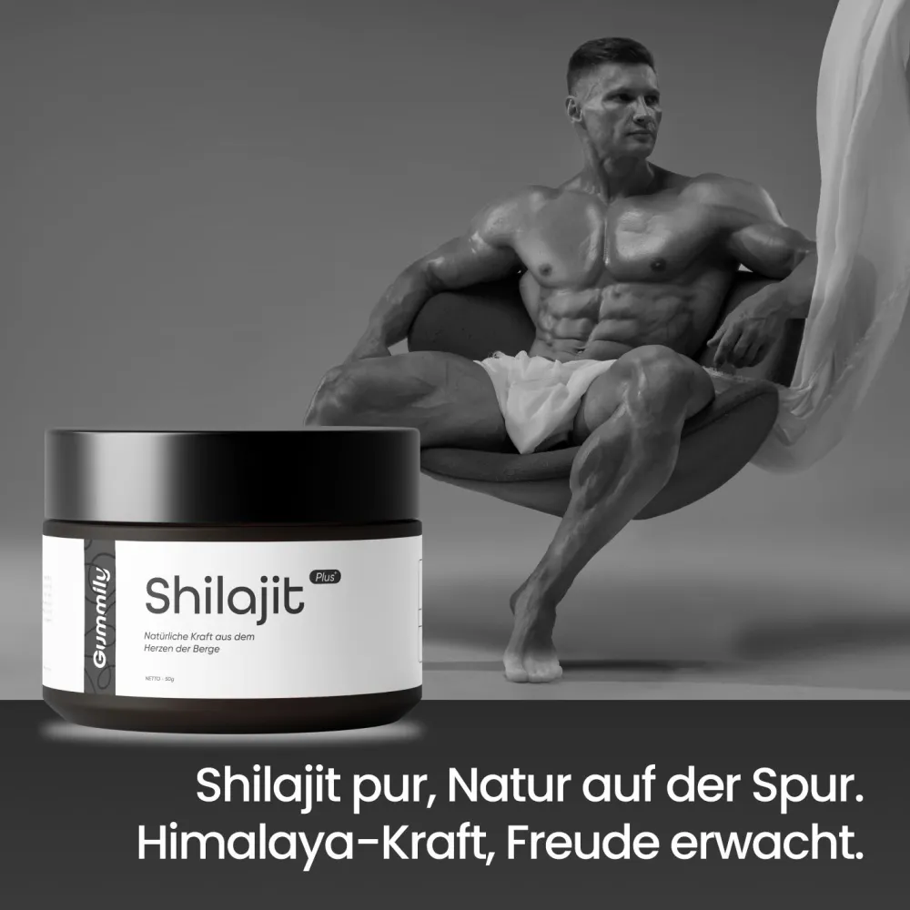 Gummily® Shilajit Harz - LABORGEPRÜFT - Original Himalayan Shilajit - 85+ Fulvinsäure & Huminsäuren> Discount