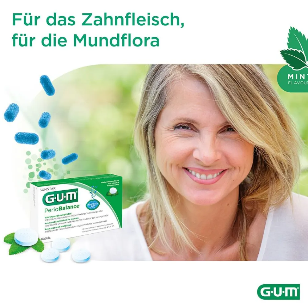 ® PerioBalance® Lutschtabletten Minzgeschmack>Gum Hot
