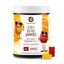 Gumtamin Vitamin D3 K2 Gummibärchen für Kinder| Clearance