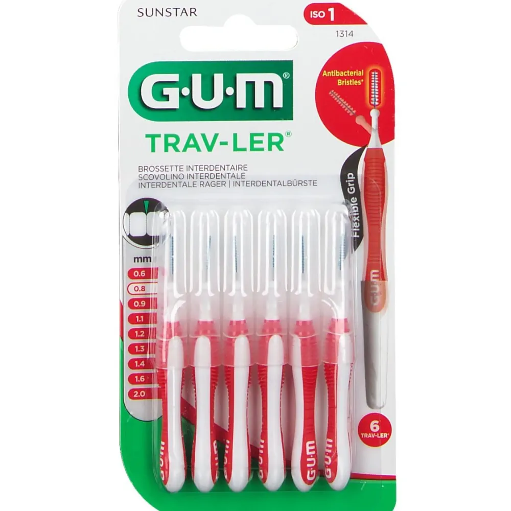 ® Trav-Ler® 0,8 mm Rot Kerze mit Kappe>Gum Clearance