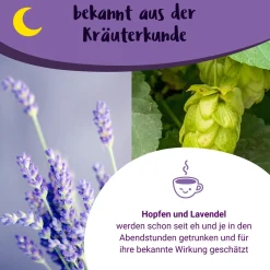 Gute Nacht Mami BIO Schwangerschaftstee mit Hopfen und Lavendel - von PregniVital®| Discount