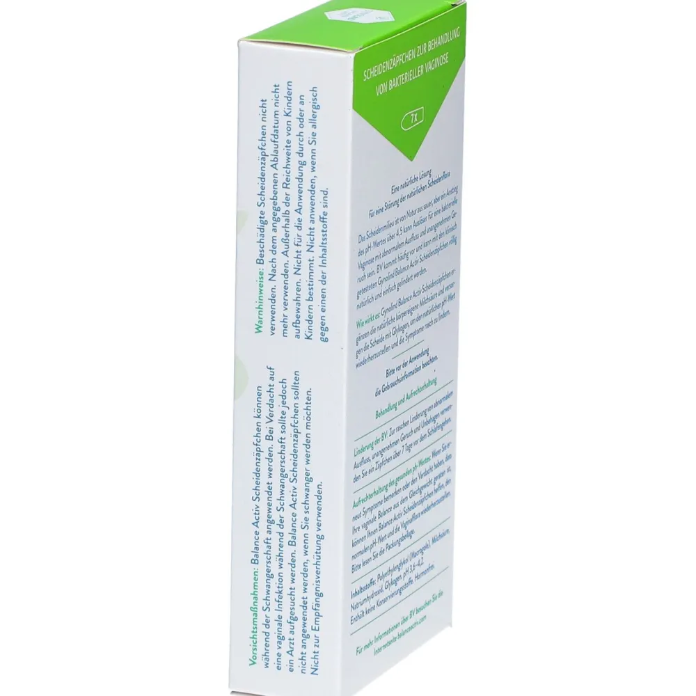 Gynolind Balance Activ Suppositorien> Online