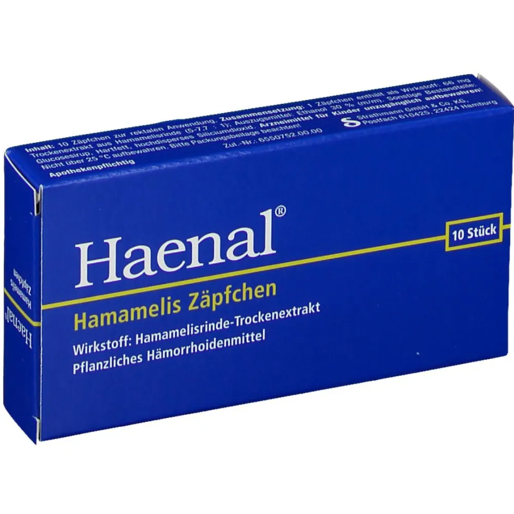 Haenal® Hamamelis Zäpfchen> Sale