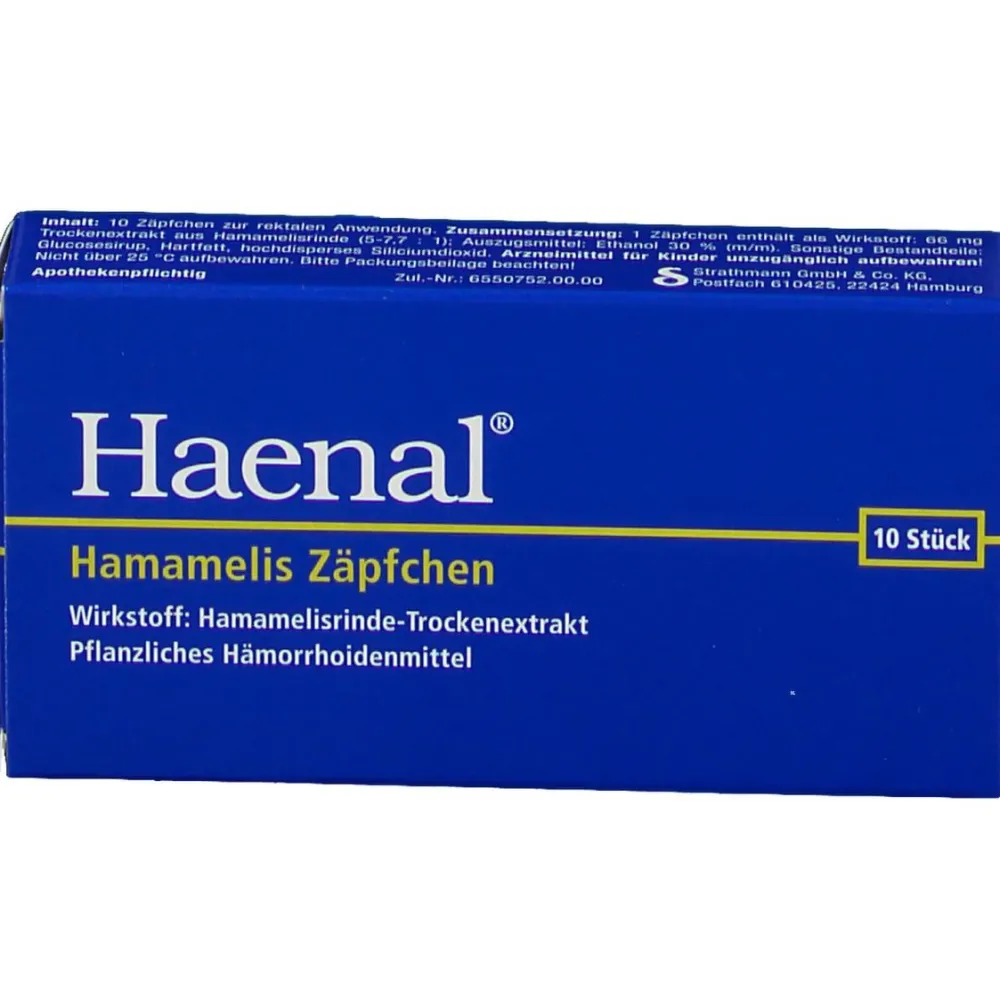Haenal® Hamamelis Zäpfchen> Sale