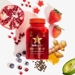HAIRtamin Gummy Stars™ 30 Gummies / 15 days><noscript><img width=