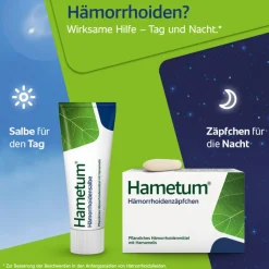 ® Feuchtpflegetücher + ® Hämorrhoidensalbe mit Applikator><noscript><img width=