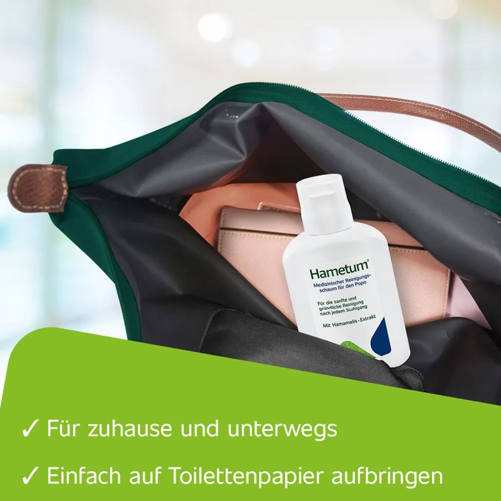 ® Medizinischer Reinigungsschaum für den Popo|Hametum