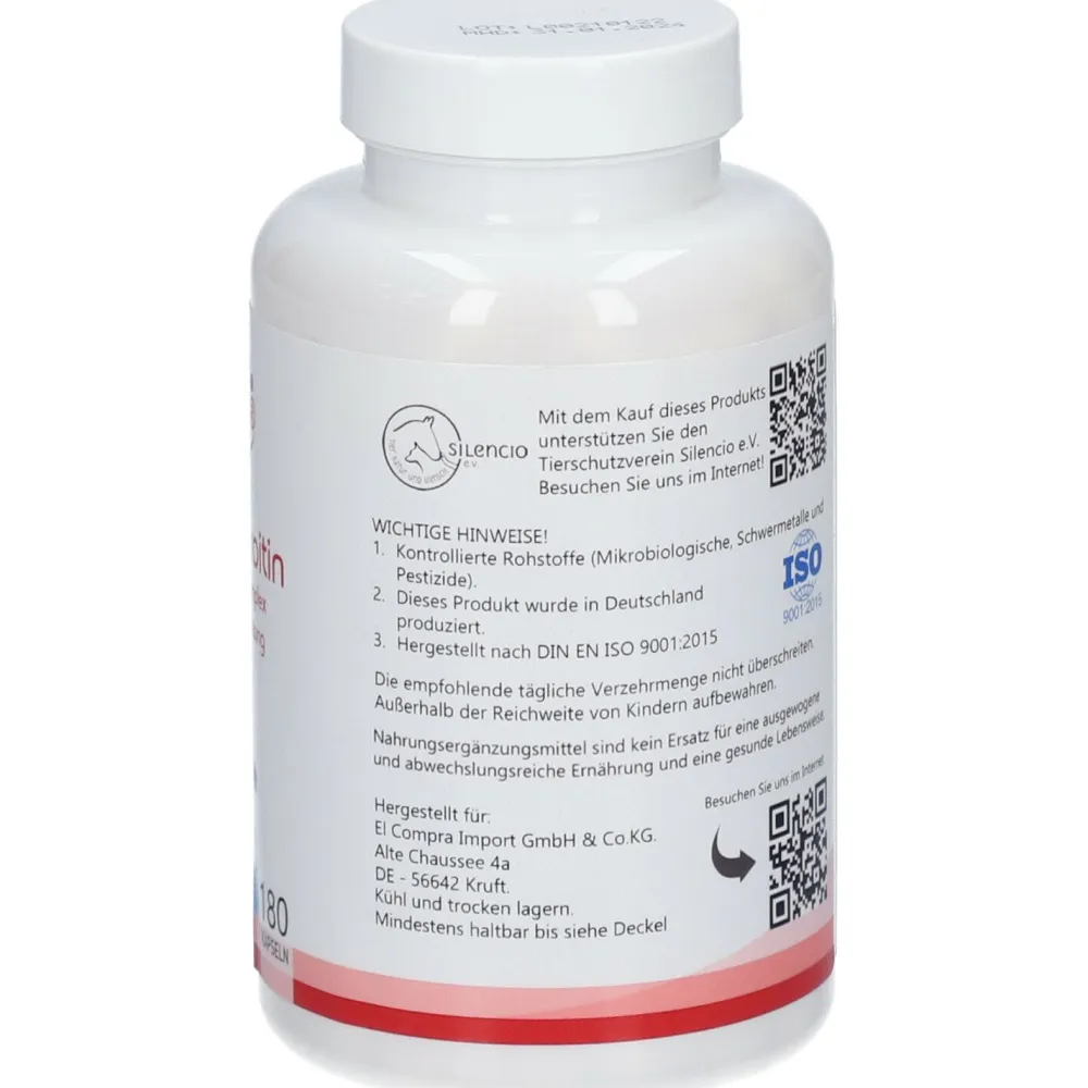 Hannes pure Lebenslust® CHONDROITIN Glucosamin Komplex| Clearance