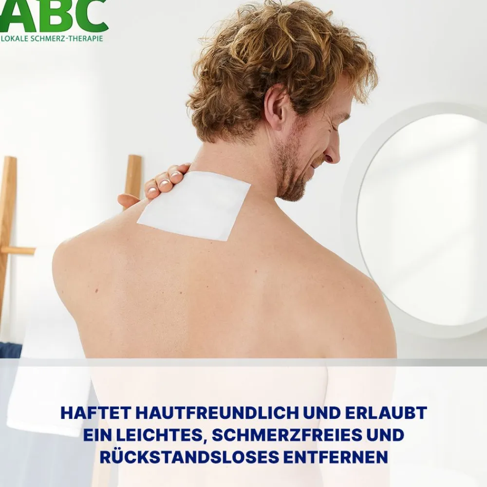 ABC® Wärme-Pflaster mit Sensitiv-Vlies 14 x 10 cm, 2 Pads>Hansaplast New
