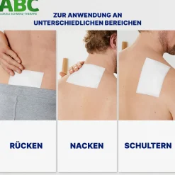 ABC® Wärme-Pflaster mit Sensitiv-Vlies 14 x 10 cm, 2 Pads><noscript><img width=