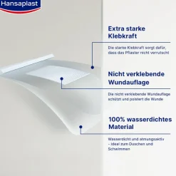Aqua Protect Pflaster | Wasserdichte Pflaster | Flexible Duschpflaster | 20 stk. - Jetzt 20% mit dem Code hp20 sparen|Hansaplast Discount