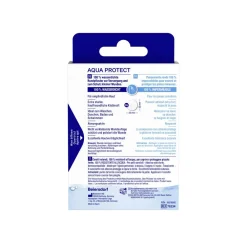 Aqua Protect Rundpflaster | Wundpflaster | Für empfindliche Haut | 100 % wasserdicht | Pflaster zum Schwimmen & Baden | Extra starke Klebkraft | Nicht verklebende Wundauflage | Flexible & atmungsaktiv