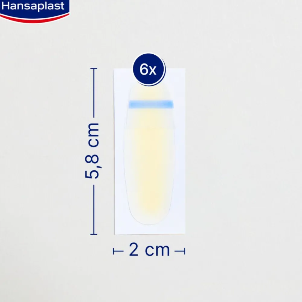 Blasenpflaster Klein | Wirksame Behandlung von Blasen | Blasenschutz | Sofortige Schmerzlinderung | Druckentlastung | Extra starke Haftung | 6 Stück - Jetzt 20% mit dem Code hp20 sparen>Hansaplast Outlet
