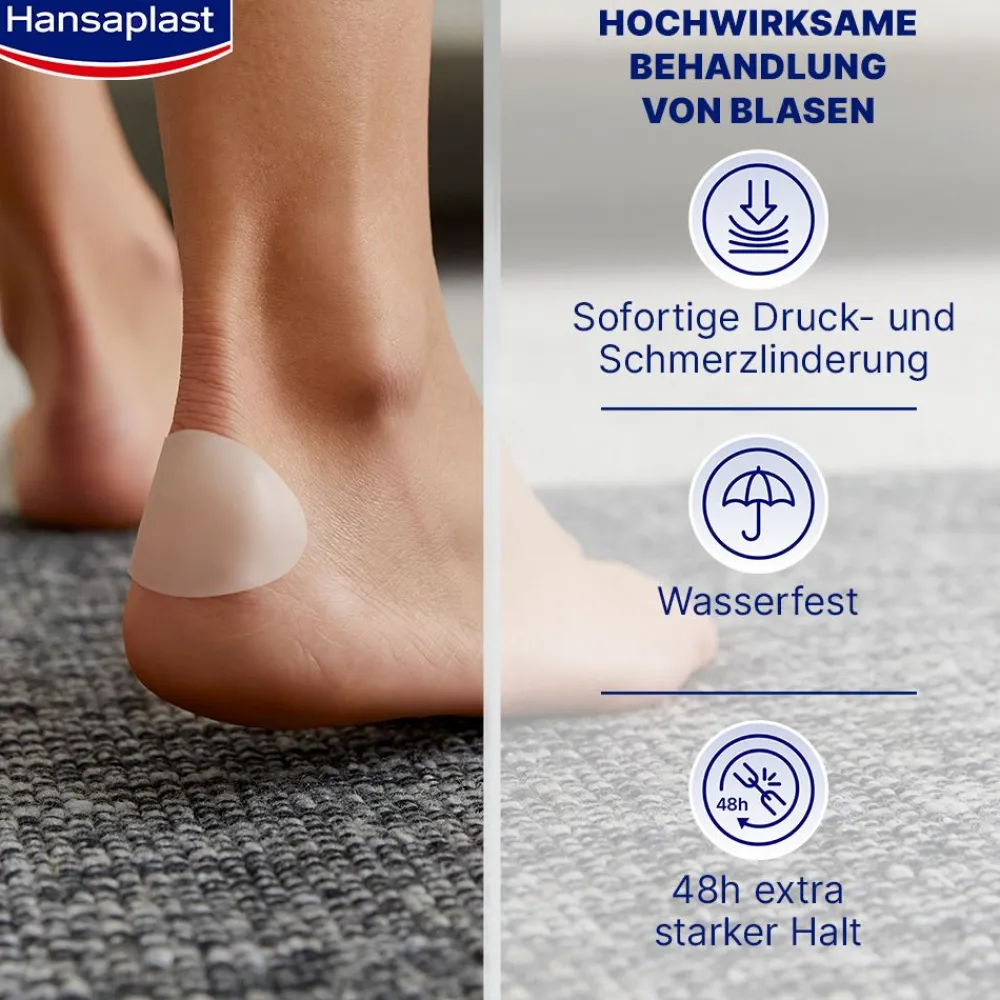 Blasenpflaster SOS Mix-Pack | Wirksame Behandlung von Blasen | Blasenschutz | Sofortige Schmerzlinderung | Druckentlastung | Extra starke Haftung | 5 Stück - Jetzt 20% mit dem Code hp20 sparen>Hansaplast