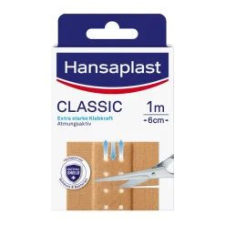 Classic Pflaster | Atmungsaktive Wundauflage | Zuschneidbares Heftpflaster | 20 Stk. - Jetzt 20% mit dem Code hp20 sparen|Hansaplast Clearance