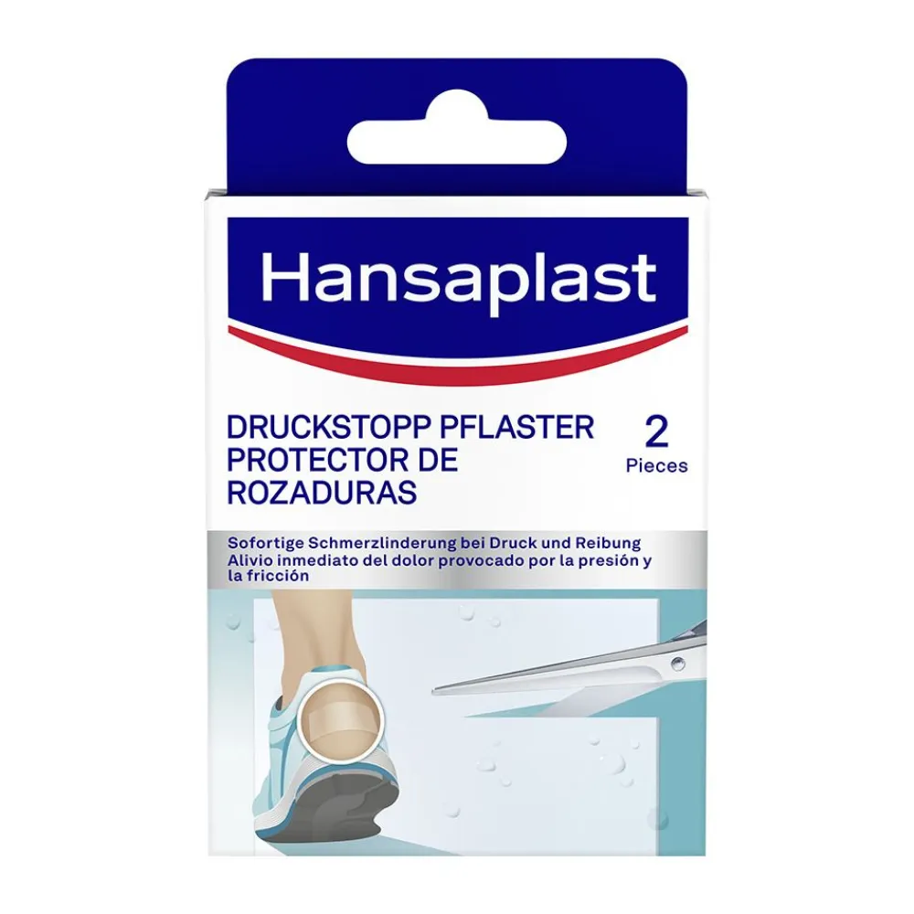 Druckstopp Pflaster | Sofortige Schmerzlinderung | Druckentlastung | Extra starke Haftung | 5 Stück - Jetzt 20% mit dem Code hp20 sparen|Hansaplast Best